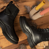 بوت چرمی مشکی