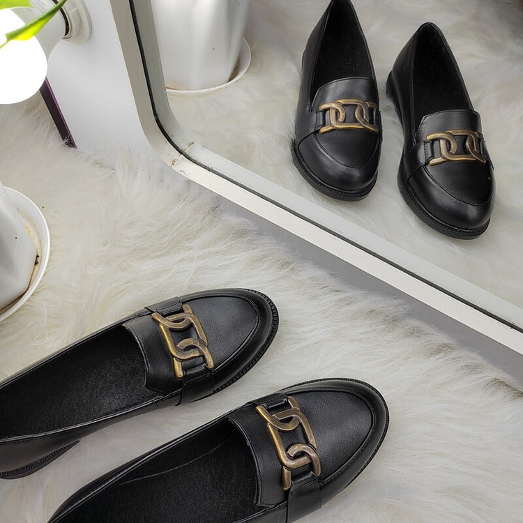 کفش کالج مشکی