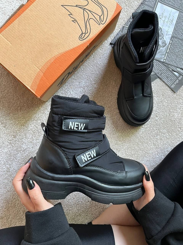 نیم بوت دوچسب کاپشنی