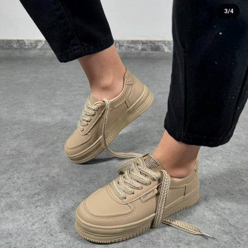 خرید کفش ارزان در شیراز،ونس ساده کرم زنانه