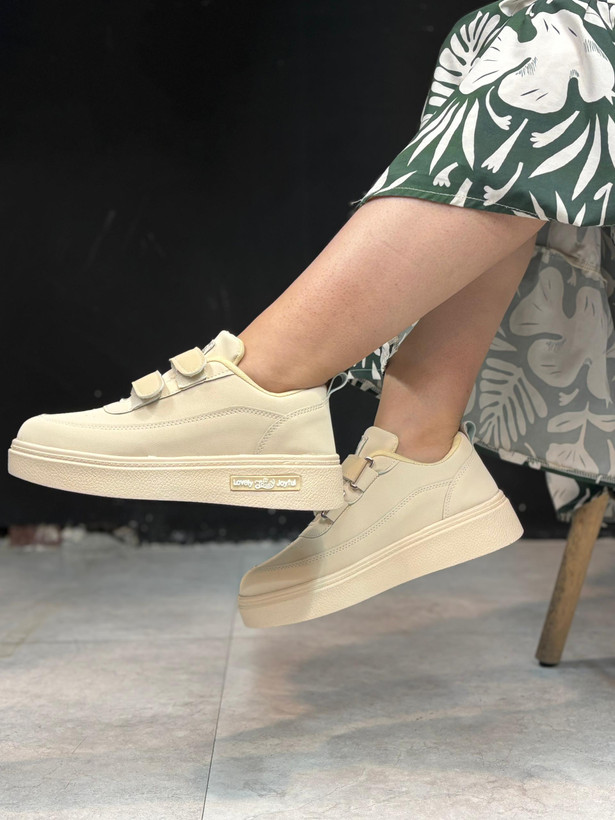 کفش لژدار کرم،کفش زنانه ارزان