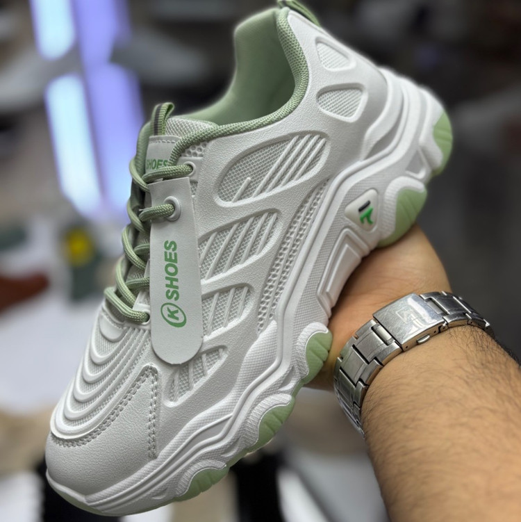 کفش سفید سبز در شیراز